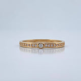 Anillo Churumbela 1.35gr / T7 / Oro Amarillo 18K %