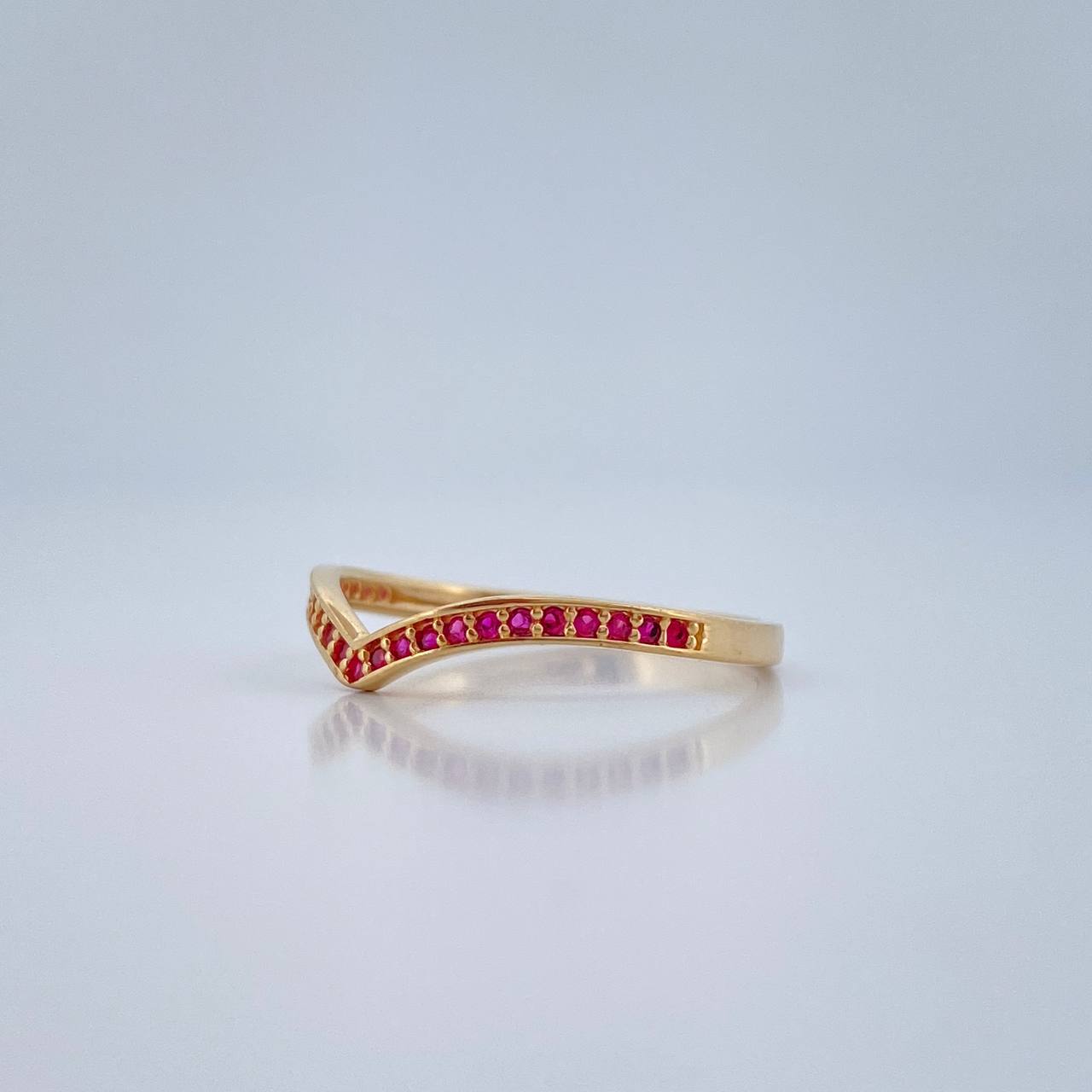 Anillo Tiara 1.6gr / T7 1/4 / Oro Amarillo 18K %