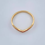 Anillo Tiara 1.6gr / T7 1/4 / Oro Amarillo 18K %