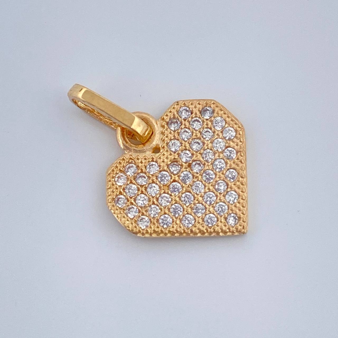 Dije Corazon 1.2gr / 3/4 in / Oro Amarillo 18K %