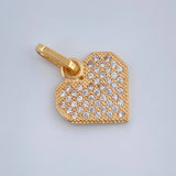 Dije Corazon 1.2gr / 3/4 in / Oro Amarillo 18K %