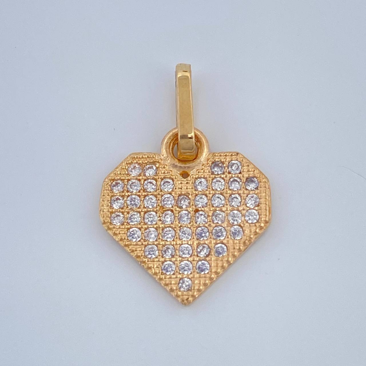 Dije Corazon 1.2gr / 3/4 in / Oro Amarillo 18K %