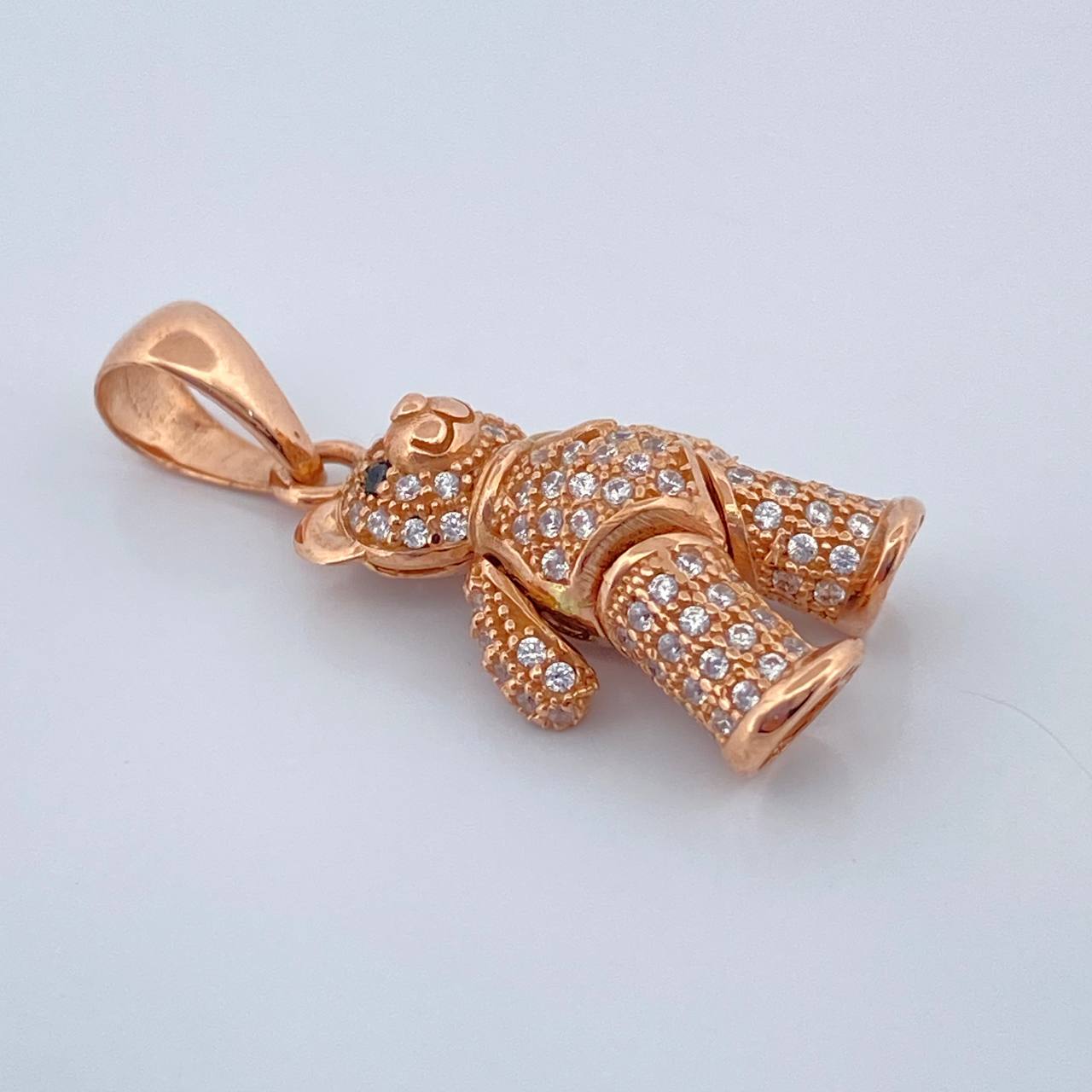 Dije Oso Articulado 4.8gr / 1 1/4 in / Oro Rosa 18K %