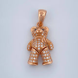 Dije Oso Articulado 4.8gr / 1 1/4 in / Oro Rosa 18K %