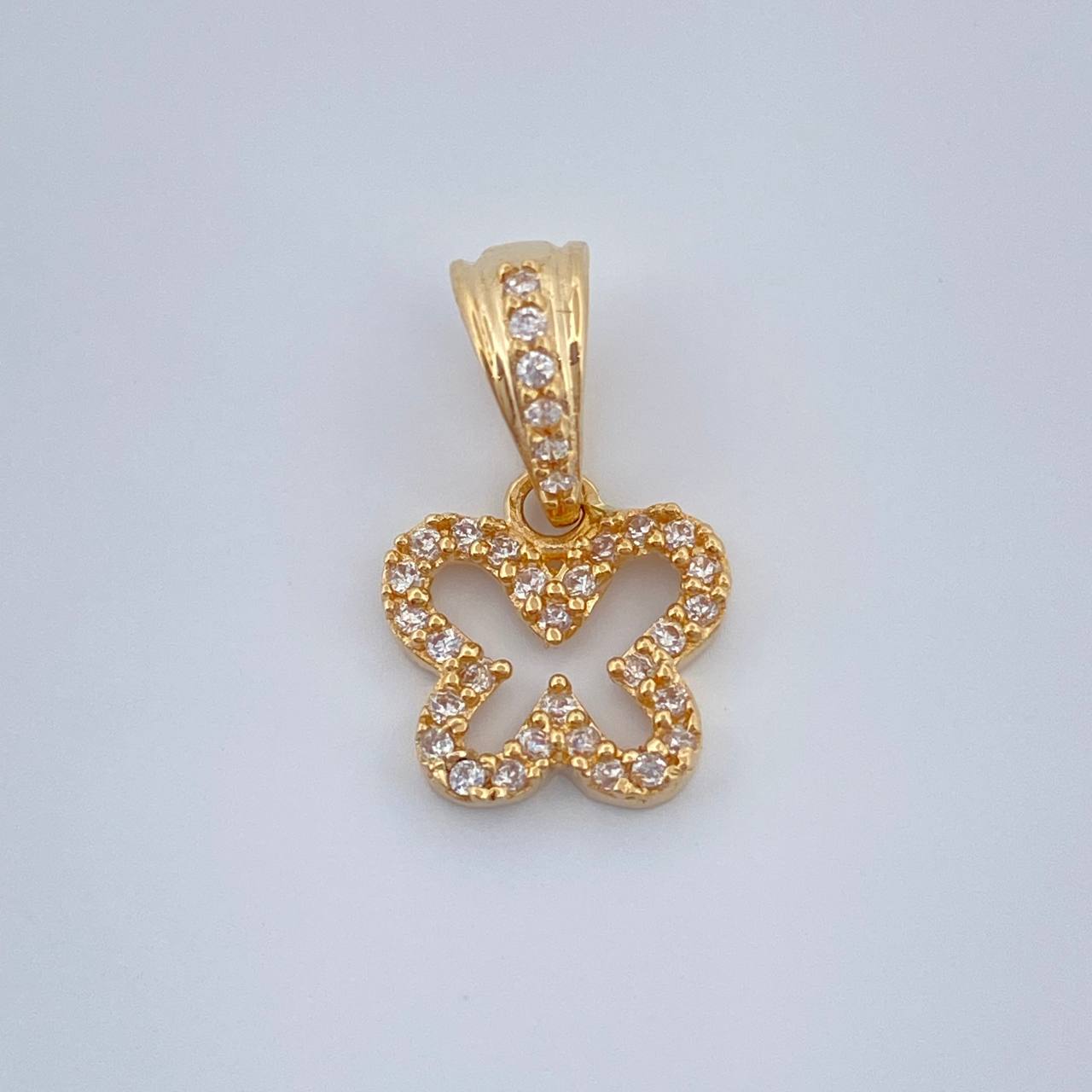 Butterfly Pendant 1gr / 3/4 in / Yellow Gold 18K %