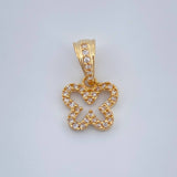 Butterfly Pendant 1gr / 3/4 in / Yellow Gold 18K %