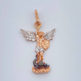 Dije San Miguel Arcangel 1gr / 1 in / Tres Oros 18K %