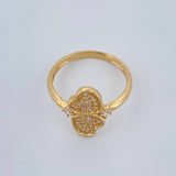 Anillo Corazones 2.65gr / T6 / Oro Amarillo 18K %