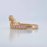 Anillo Corona Corazon 15's 1.9gr / T5 1/4 / Oro Amarillo 18K %