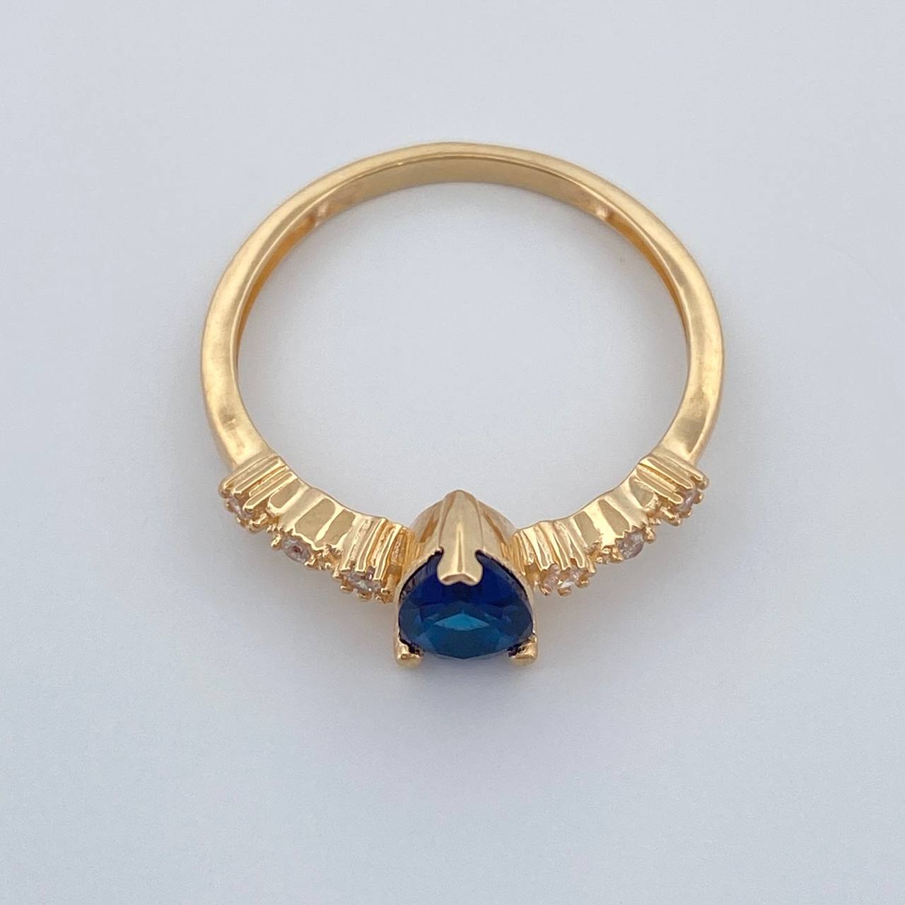 Anillo Gota 2.1gr / T7 / Oro Amarillo 18K %