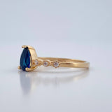 Anillo Gota 2.1gr / T7 / Oro Amarillo 18K %
