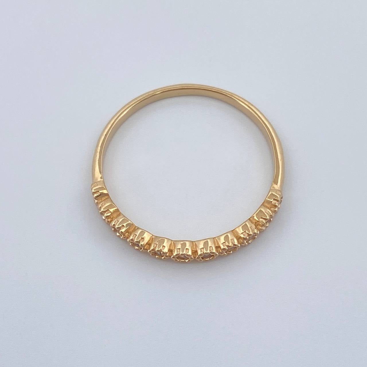 Anillo Churumbela 1.4gr / T6 3/4 / Oro Amarillo 18K %