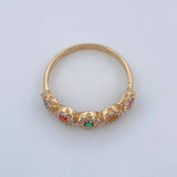 Anillo Churumbela Tupido 2.1gr / T6 1/4 / Oro Amarillo 18K %