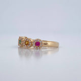 Anillo Churumbela Tupido 2.1gr / T6 1/4 / Oro Amarillo 18K %
