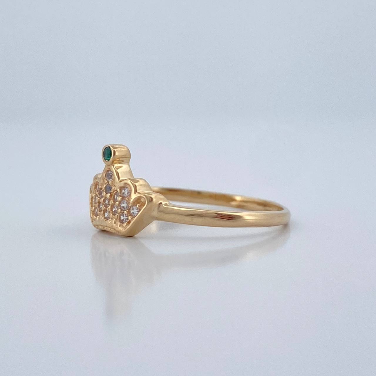 Anillo Corona 1.5gr / T5 3/4 / Oro Amarillo 18K %