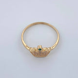 Anillo Corona 1.5gr / T5 3/4 / Oro Amarillo 18K %