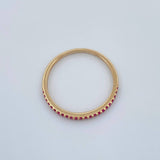 Anillo Churumbela 1.2gr / T7 / Oro Amarillo 18K %