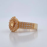 Anillo Corona 3.75gr / T6 1/2 / Oro Amarillo 18K %