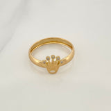 Anillo Corona 1.15gr / T6 / Oro Amarillo 18K %