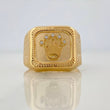 Anillo Sello Corona 3.55gr / T9 / Oro Amarillo 18K %