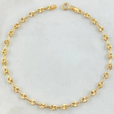 Bracelet GC 2.4gr / 7.5in / 18K Gold