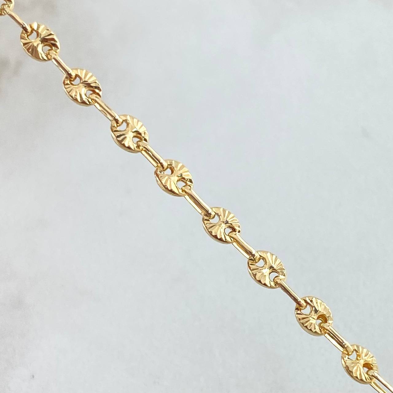 Bracelet GC 2.4gr / 7.5in / 18K Gold