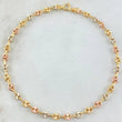 Bracelet GC 3gr / 7.9in / Three Golds 18K *
