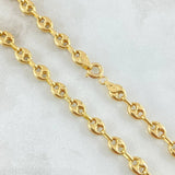 Gc Chain 5.75g / 20 in / 3.45mm 18K Yellow Gold