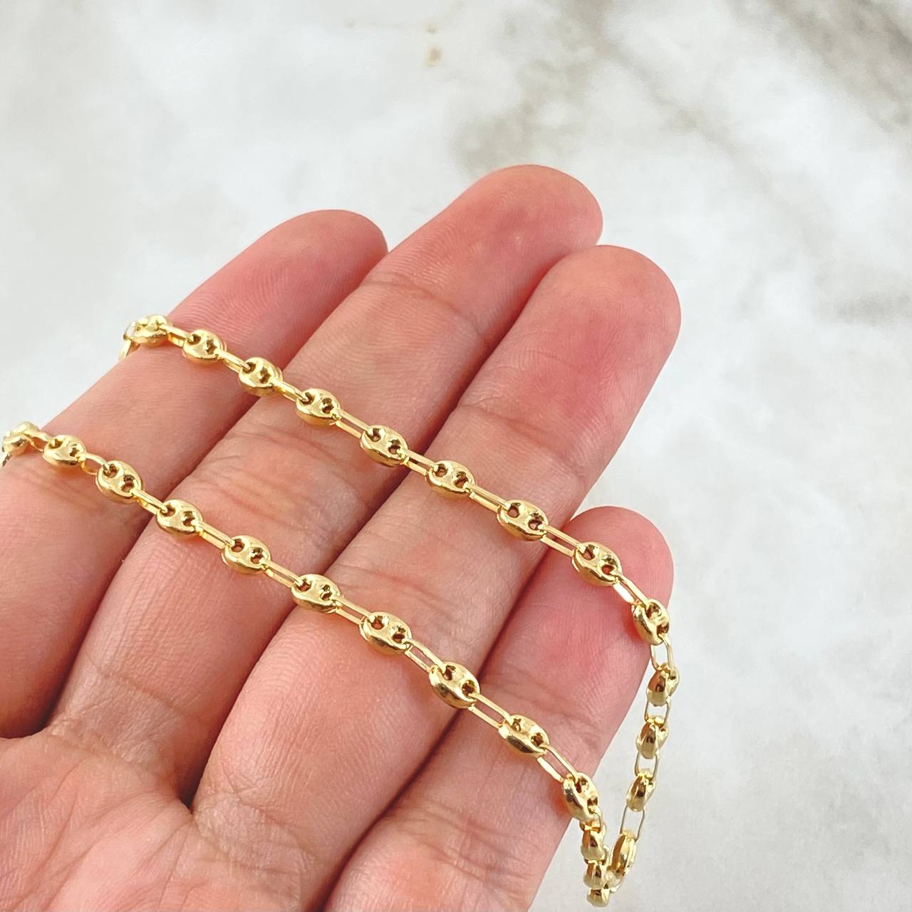 GC Chain 5.25gr / 17.7in / 18K Gold ©