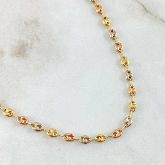 Cadena Gc 5.65 g / 18 1/4 in / 4.1 mm Tres Oros 18K