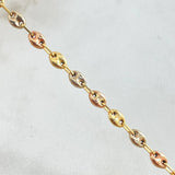 GC Chain 6gr / 17.7in / Three 18K Golds
