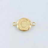 Charm Letter C 0.6gr / 0.7in 18K Gold