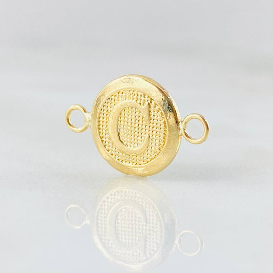 Charm Letter C 0.6gr / 0.7in 18K Gold