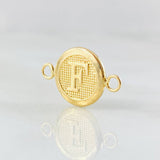 Charm Letter F 0.6gr / 0.7in / 18K Gold