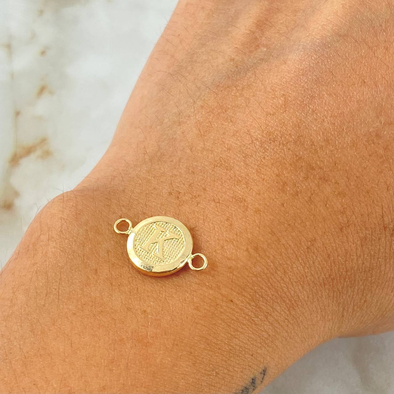 Charm Letter K 0.65gr / 0.7in / 18K Gold