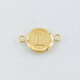Herraje Letra L 0.35g / 1/2 in Oro Amarillo 18K
