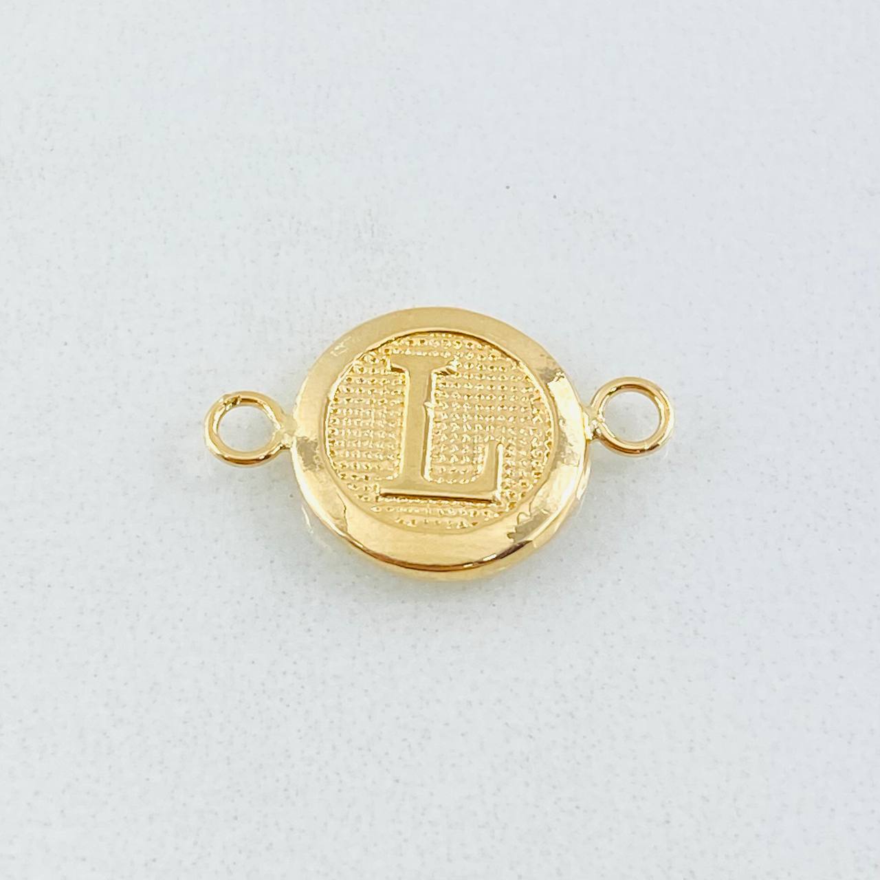 Herraje Letra L 0.4g / 1/2 in Oro Amarillo 18K