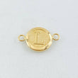 Herraje Letra L 0.4g / 1/2 in Oro Amarillo 18K