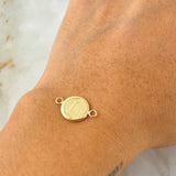Herraje Letra L 0.4g / 1/2 in Oro Amarillo 18K