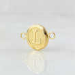 Herraje Letra L 0.4g / 1/2 in Oro Amarillo 18K