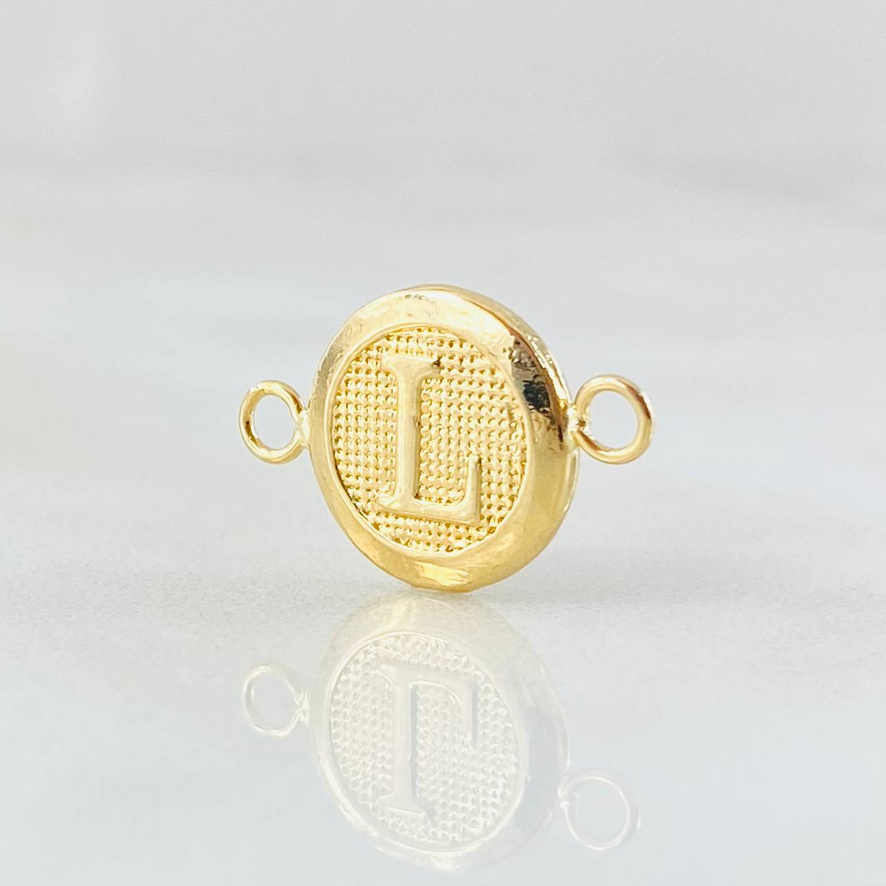 Herraje Letra L 0.4g / 1/2 in Oro Amarillo 18K