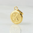 Pendant Letter K 0.65gr / 0.8in / 18K Gold