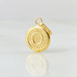 Dije Letra O 0.65gr / 2cm / Oro Amarillo 18K ©