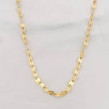 Mirror Flower Chain 2.2g / 20 in / 2.59mm Yellow Gold 18K