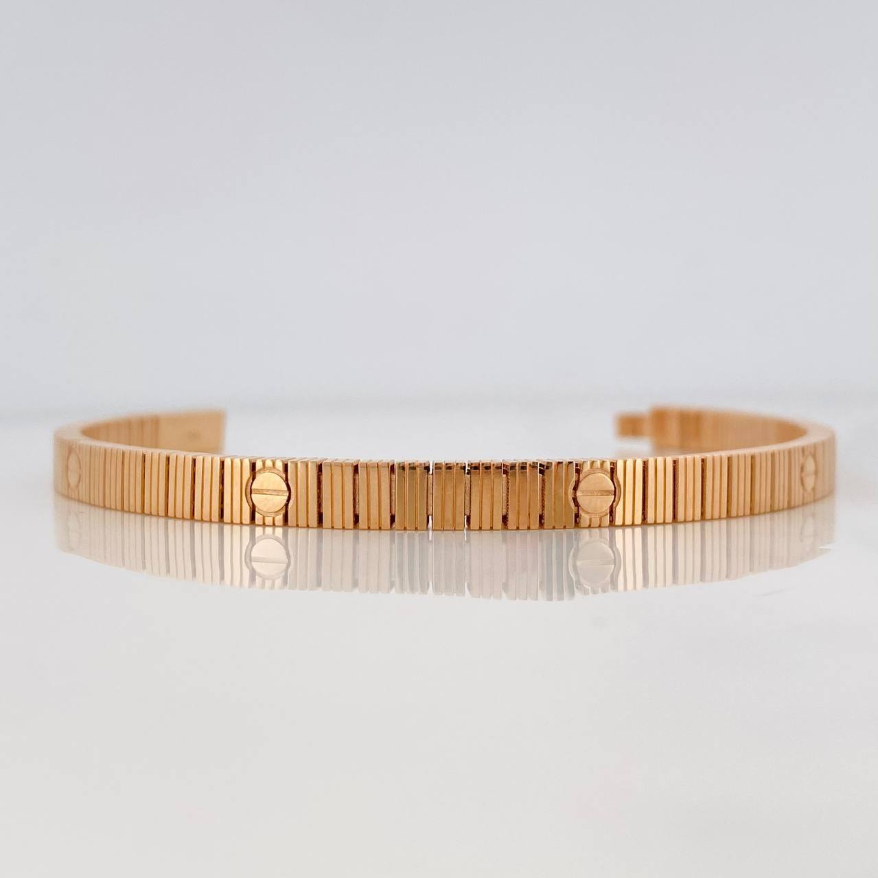 Bracelet Screw 12.8g / 7 in / 5.02mm Rose Gold 18K