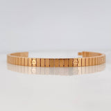 Bracelet Screw 12.8g / 7 in / 5.02mm Rose Gold 18K
