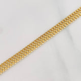 Pulso Sedusa 2.7g / 7 1/2 in / 4.93mm Oro Amarillo 18K