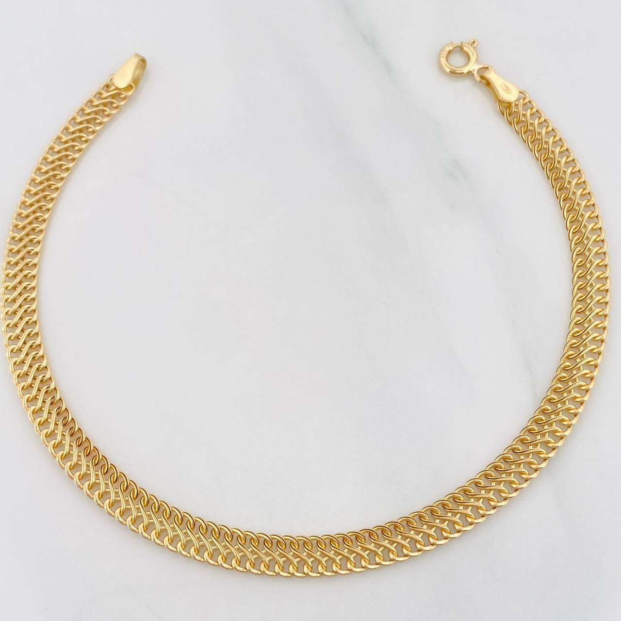 Pulso Sedusa 2.7g / 7 1/2 in / 4.93mm Oro Amarillo 18K