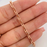 Pulso Escalera Volga 5.35g / 8 1/4 in / 3.94mm Oro Rosa 18K