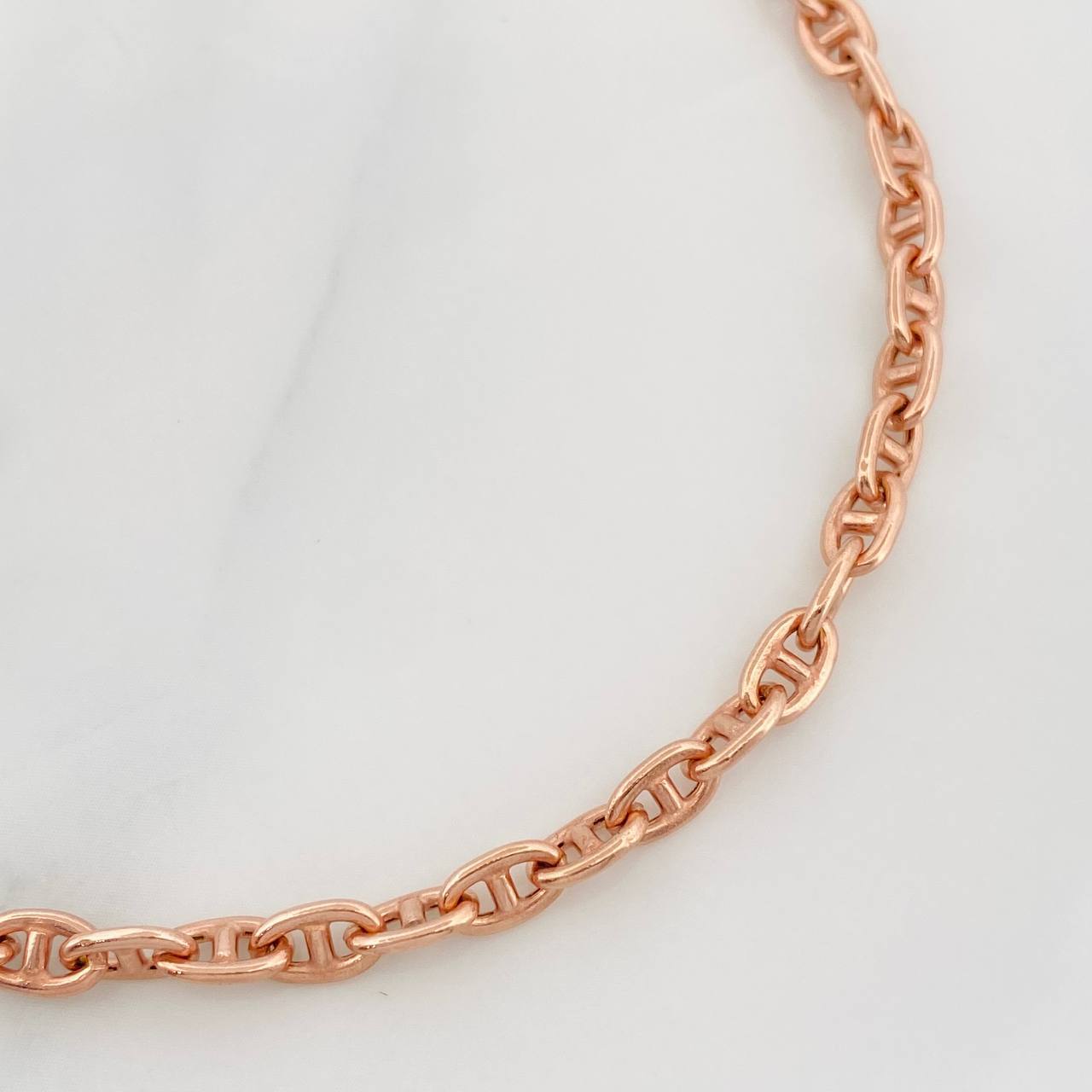 Pulso Escalera Volga 5.35g / 8 1/4 in / 3.94mm Oro Rosa 18K